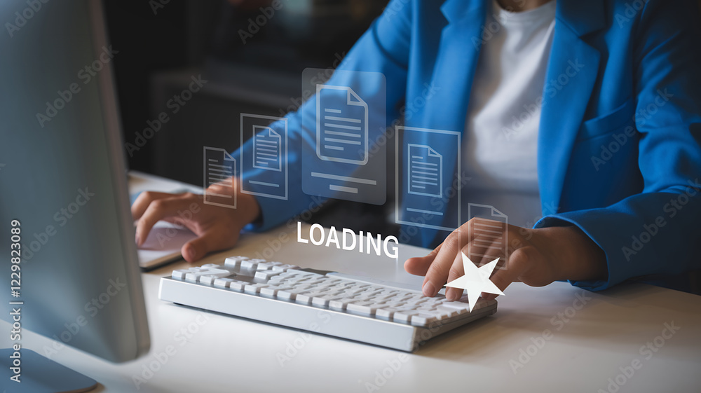 Poster Streamline Your Workflow: Secure Cloud Data Management & Transfer Solutions for Modern Business. Boost Collaboration, Enhance Security, and Optimize File Sharing with    