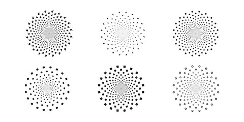 vector illustration of an abstract background with dots