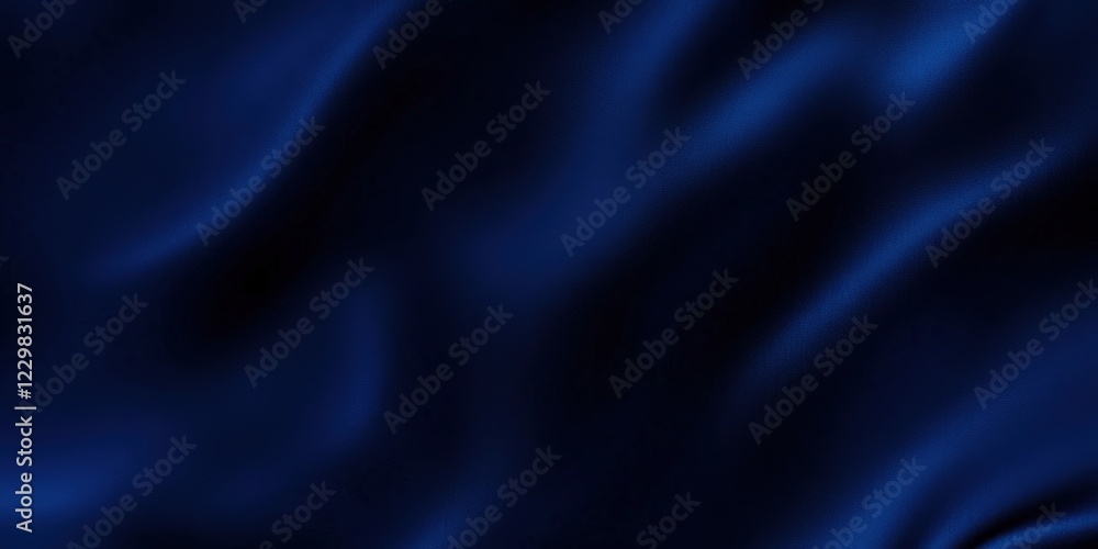 Poster deep blue abstract background with flowing textures for creative designs and artistic projects