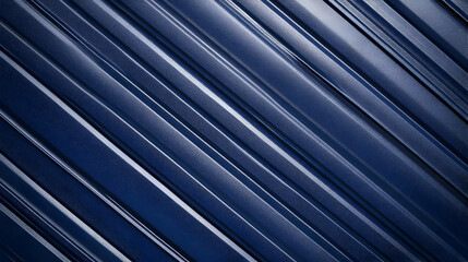 Obraz premium Diagonal blue metal texture background