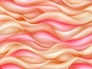 Obraz premium Abstract pink beige waves, background texture