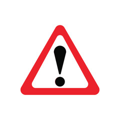 exclamation danger sign
