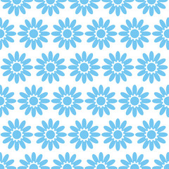 seamless pattern with flowers