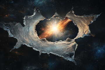 Exploring the vast mystery of a cosmic explosion in a distant galaxy