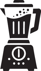 Blender Silhouette Vector In White Background 