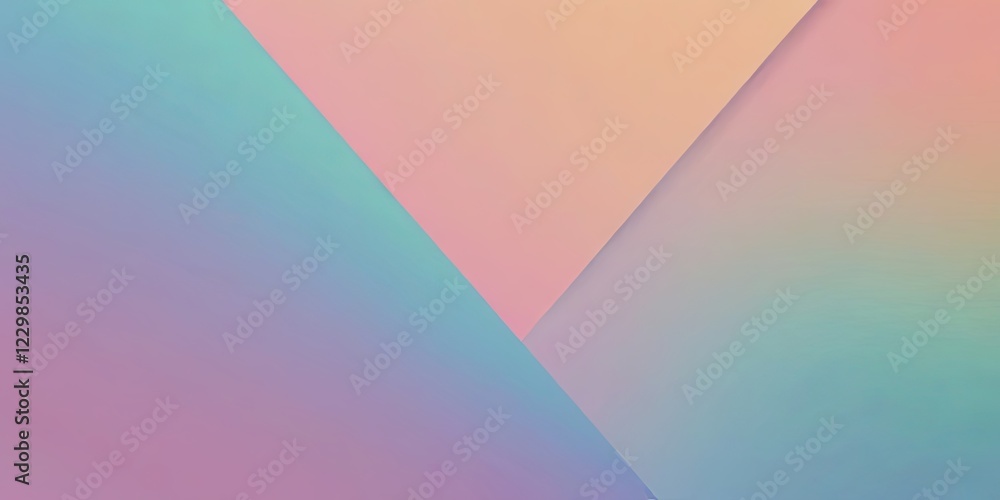 Poster A colorful background with a triangle in the middle