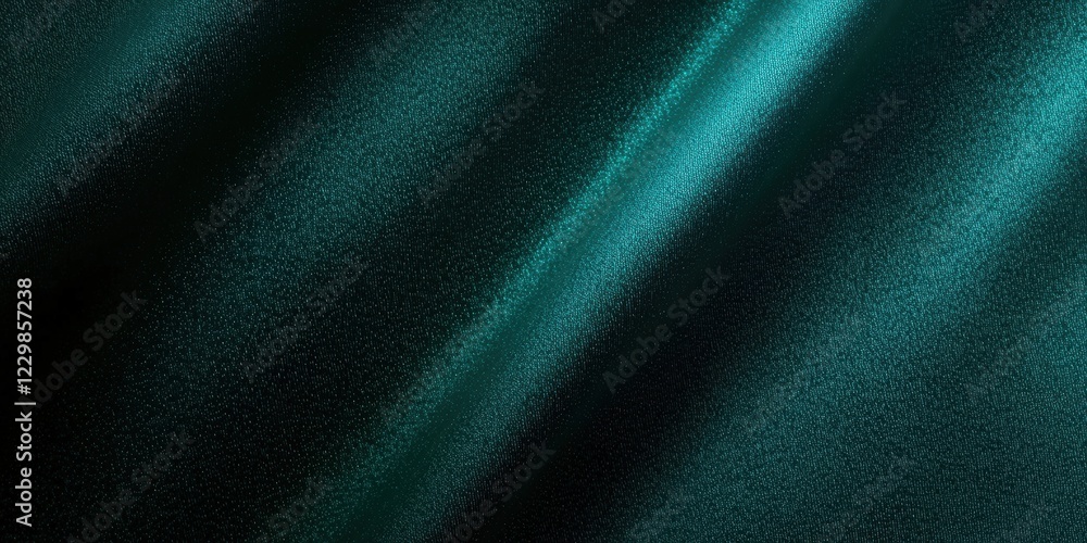 Poster abstract textured background in shades of dark teal and emerald green with soft light effects for mo