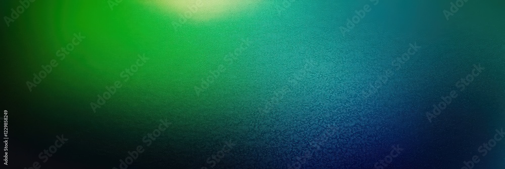 Aufkleber abstract gradient background of blue, green, and black hues with a soft light effect for use in mode