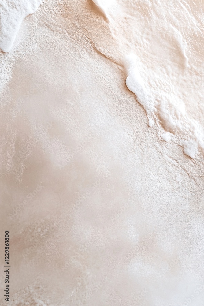 Aufkleber frosted glass emanates a warm glow from behind, creating a halo effect. the surrounding minimalist b