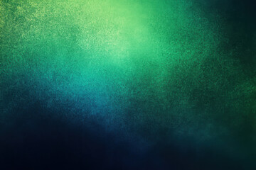 Black dark blue green emerald petrol teal lime yellow white abstract background. Color gradient ombre blend. Line stripe. Bright light flash glow glitter neon metallic. Noise grain mesh. Christmas.
