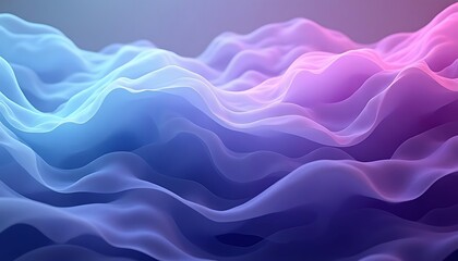 Obraz premium Abstract Blue Purple Wave Background Image