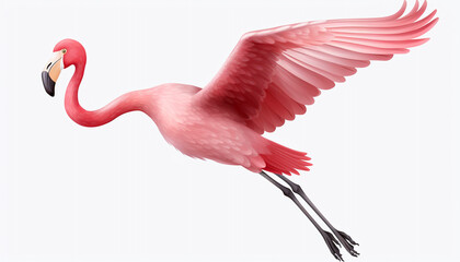 Fototapeta premium pink flamingo bird