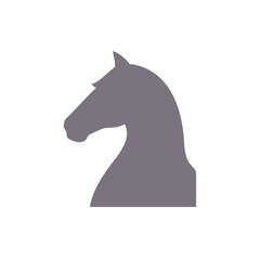 Fototapeta premium horse head silhouette