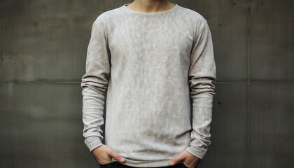 Worn crew neck shirt without tags mens