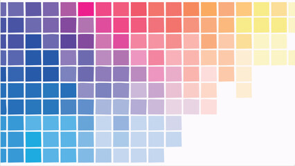 Fototapeta premium Mosaic watercolor background, colorful geometric design wallpaper, vector illustration.