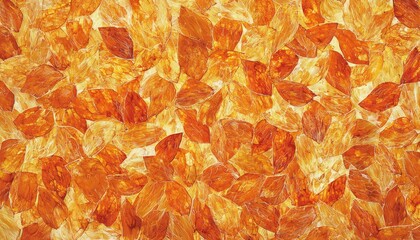 Fototapeta premium Abstract Autumnal Leaf Pattern Design