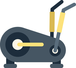 Modern stationary bicycle offering challenging and effective cardio workout