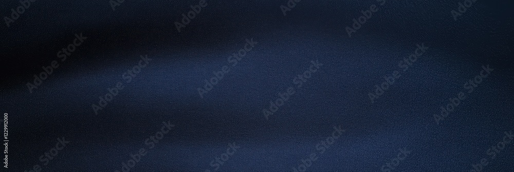 Poster deep midnight blue abstract fabric background displaying smooth texture for sophisticated design pro