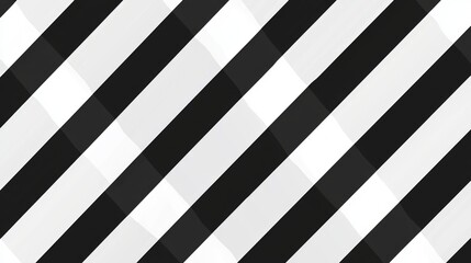Diagonal stripes, black and white pattern, abstract background, design texture