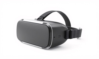 Fototapeta premium a virtual reality headset isolated on a clean white background