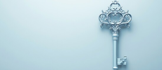 Ornate Silver Key: A Symbol of Opportunity and Access