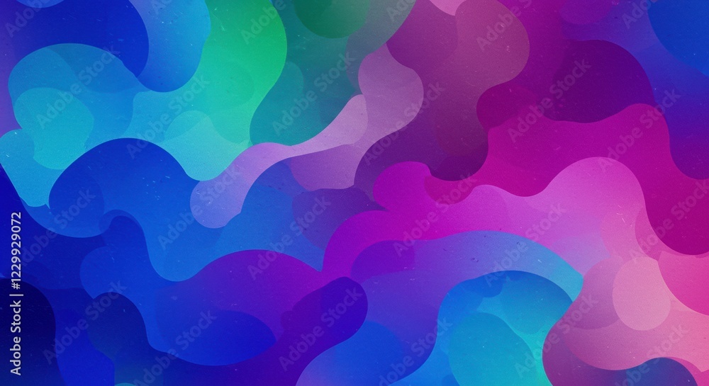 Poster abstract fluid gradient: a vibrant abstract background featuring a captivating gradient of blue, gre