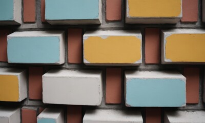 Abstract wall and bricks, wall texture