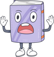 funny book character cartoon