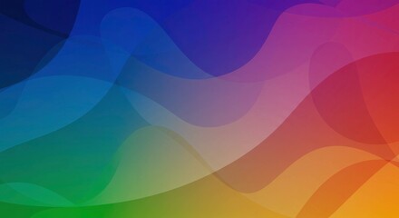 Obraz premium Abstract Fluid Gradient: A captivating abstract background featuring a mesmerizing blend of vibrant colors flowing in a smooth, fluid motion.