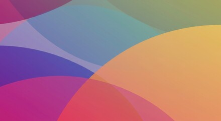 Pastel Dreamscape: An abstract artwork featuring overlapping pastel circles in shades of pink, purple, blue, and yellow, creating a soft and dreamy aesthetic.