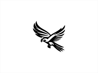 Fototapeta premium eagle logo vector design
