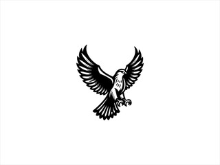 Obraz premium eagle logo vector design