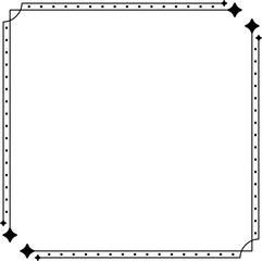 Minimalist Aesthetic Border