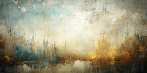 Long exposure captures textured white oil paint, a monochrome abstract with grunge brushstrokes and gradient.