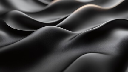 Obraz premium abstract background with black fabrics 
