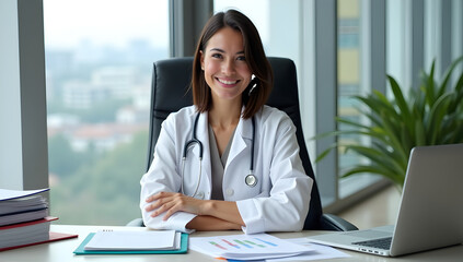 Modern Doctor's Workspace
