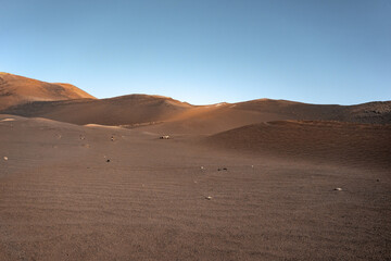 sand dunes in the desert