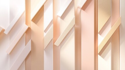 A horizontal bar chart in warm pastel tones, arranged neatly on a white background with soft shadows creating a light, organized feel