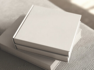 A premium blank book mockup for showcasing your design.
