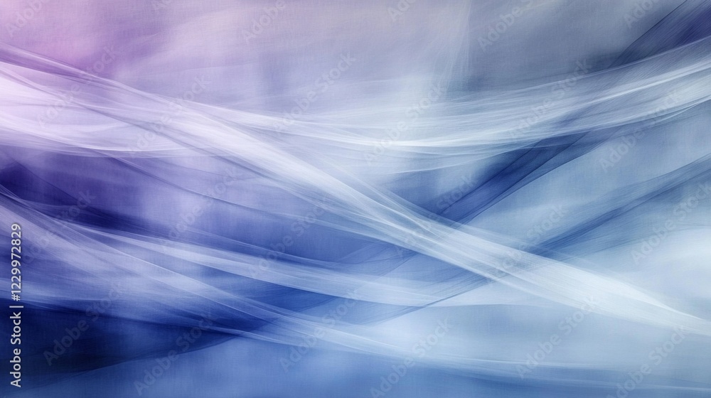 Leinwandbilder a smooth gradient abstract background in shades of blue and purple, with soft, flowing transitions a