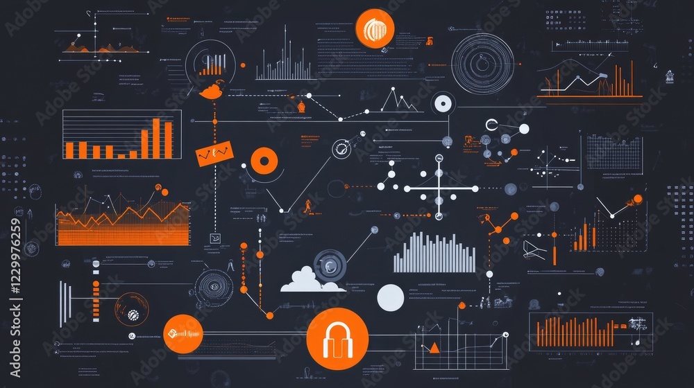 Poster stakeholder theory visualized using a structured infographic with icons and arrows.