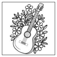 GROOVY  90s BOLD & EASY COLORING PAGES FOR KIDS AND ADULTS