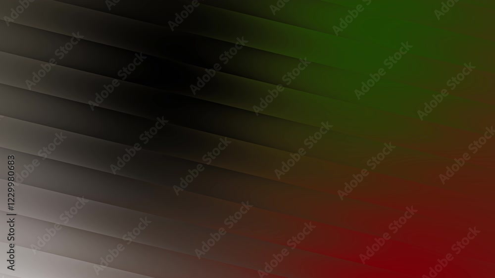 Poster abstract gradient composition featuring striking contrasts of warm and cool colors in a horizontal l