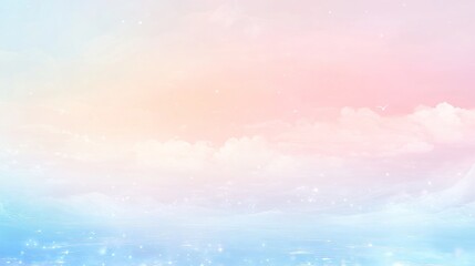 Pastel Sky and Serene Waters: A Dreamlike Landscape