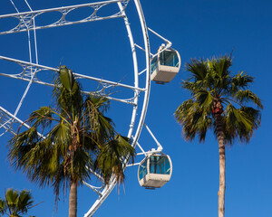 Mirador Princess Ferris Wheel in Benalmadena, Spain