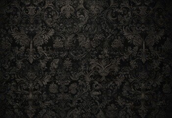 Dark, intricate patterns with gothic damask design,  texture,  old, gothic