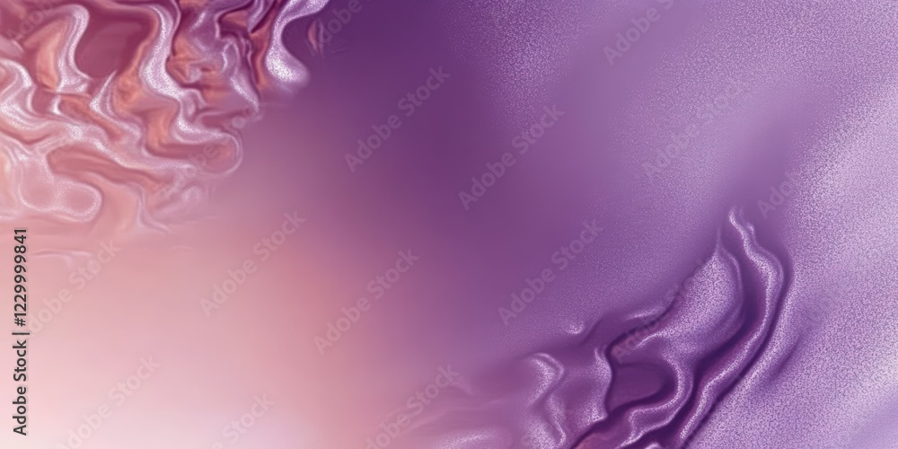 Poster abstract background in shades of violet, purple, and lavender with soft fluid patterns and textured 
