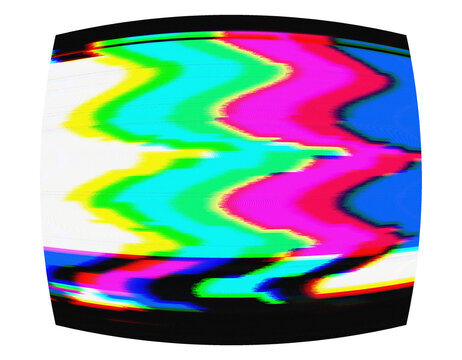 No signal tv  screen pattern.Vintage television test background