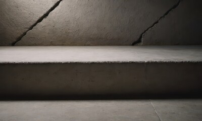 Naklejka premium Abstract white and black stone with spotlight effect or concrete or surface of a ancient dusty wal