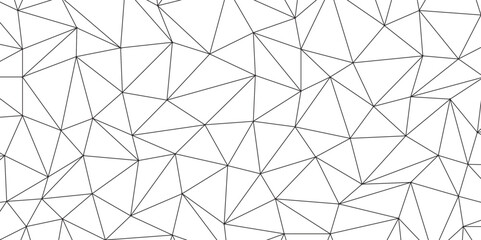 Abstract low poly geometric triangle grid background. Mockup isolated on white background. Retro of geometric shapes. Stock vector technology graphic web design wallpaper template, vector illustration